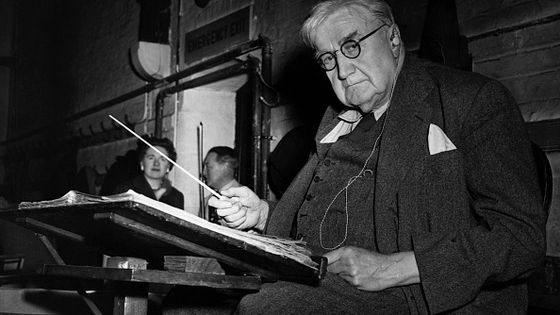 Ralph Vaughan Williams, 1956 ©Getty - Hulton-Deutsch Collection/Corbis