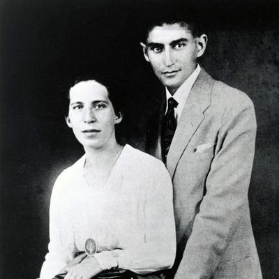 L'écrivain Franz Kafka et sa fiancée Felice Bauer.