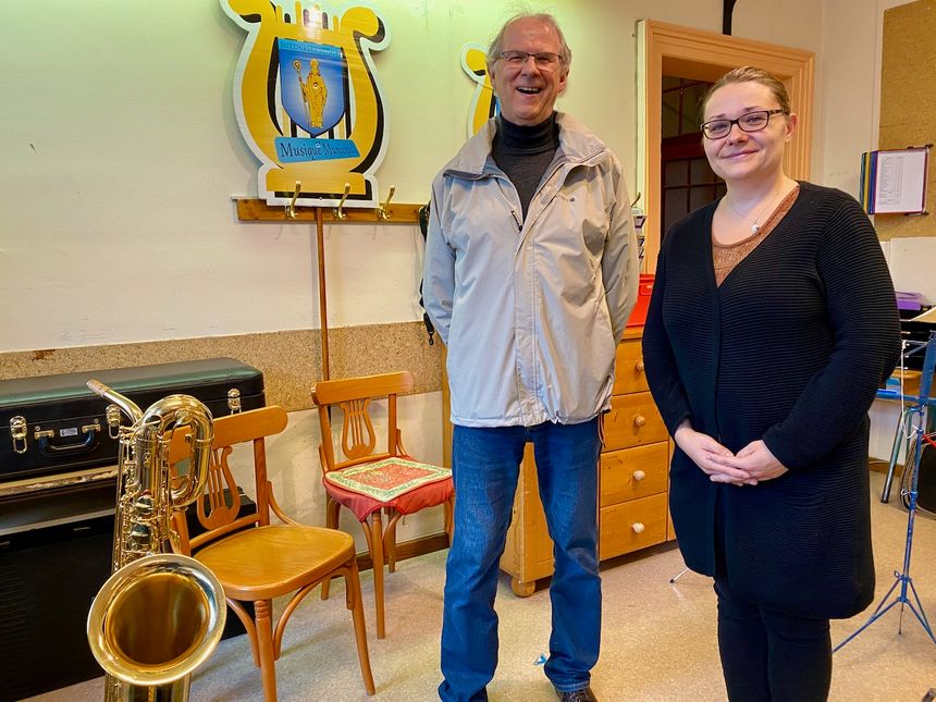 Niederhaslach, Estelle Bayard et Jean Marie Lutz, Musique Municipale