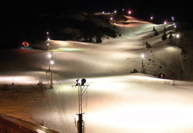 Dans la station de Chabanon on peut skier de nuit (c)-OT-Chabanon