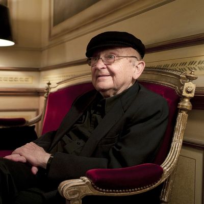 Photo de l''écrivain israëlien Aharon Appelfeld prise le 27 mai 2010 dans un hôtel de centre de Lyon.