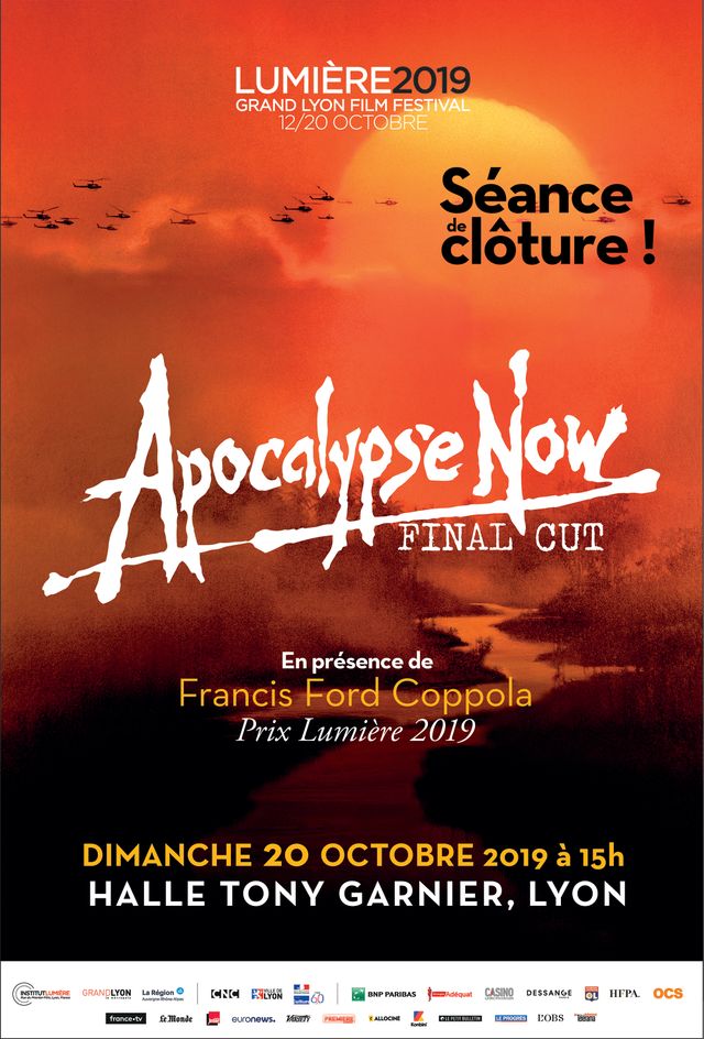 L'affiche officielle de la Séance de clôture Apocalypse Now Final Cut