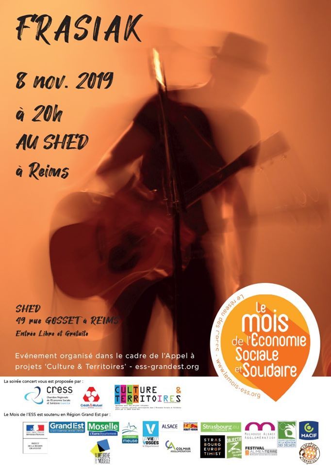 Frasiak en concert le 8 novembre 2019 à Reims