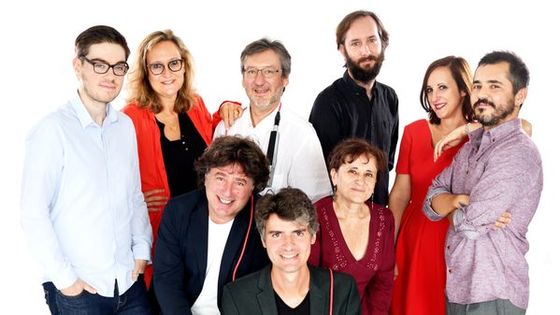 L'équipe du Carrefour de la Création ©Radio France - Christophe Abramowitz