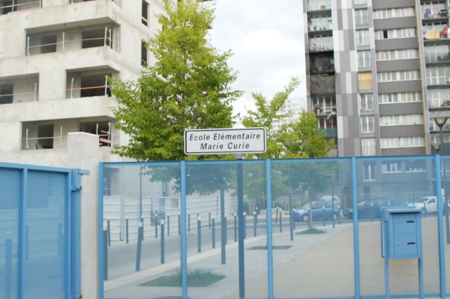 Ecole primaire Marie Curie à Bobigny.