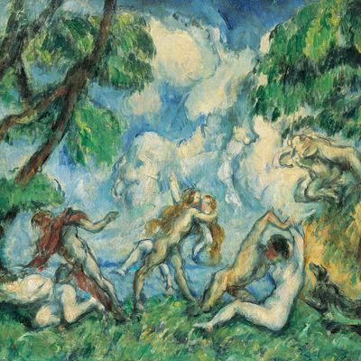 La bataille de l'amour de Paul Cezanne - 1880