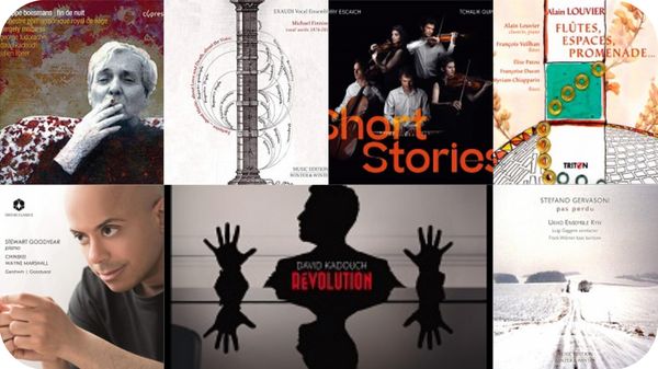 Actualité CD de la création : Stewart Goodyear, Thierry Escaich, Stefano Gervasoni, Alain Louvier, Boesmans