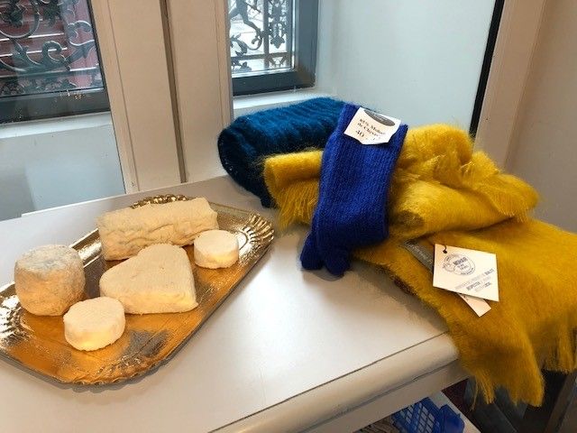 Mohair et fromage