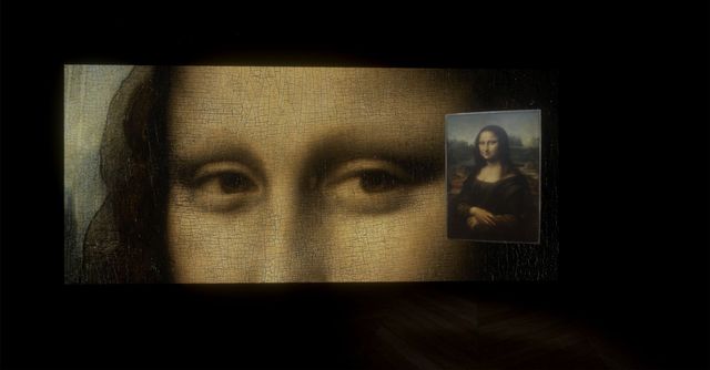 Le regard de la Joconde