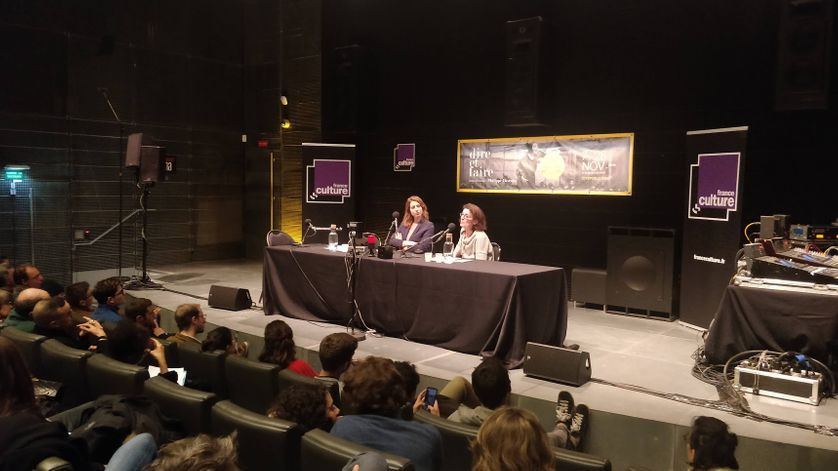 Adèle Van Reeth et Nathalie Frogneux à Cité Philo 2019
