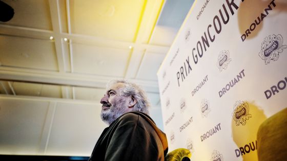 Jean-Paul Dubois lors de la remise du Prix Goncourt le 4 novembre 2019 ©AFP - Mollona / Leemage