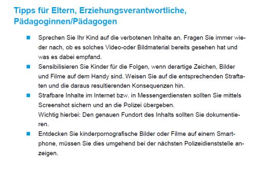 Tipps für Eltern