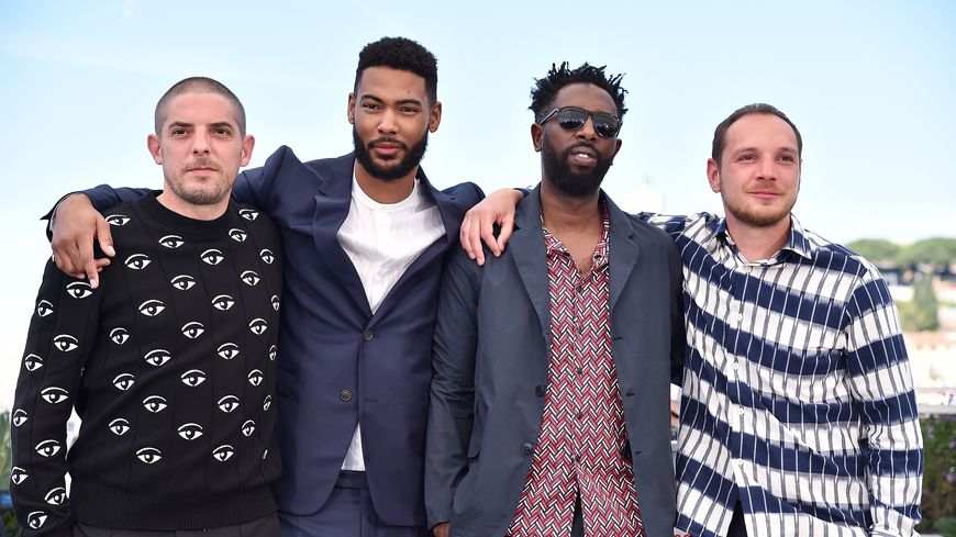 L'équipe du film "Les Misérables" au festival de Cannes (Dominique Charriau)