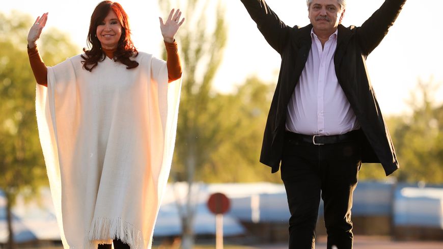 Cristina Kirchner et Alberto Fernandez, le ticket gagnant de l’élection présidentielle argentine.