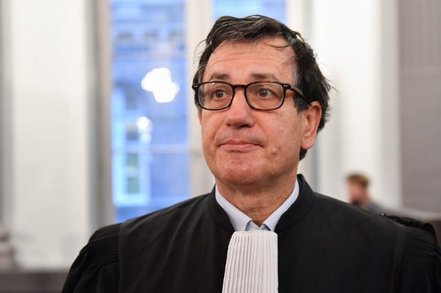 Me Didier Seban, avocat de Jacky Kulik, pendant le procès, au tribunal d'Amiens