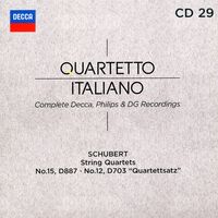 Quatuor à cordes n°12 en ut min D 703 (Quartettsatz)