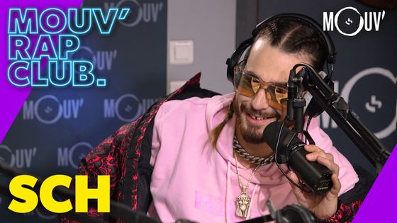 SCH dans Mouv' Rap Club ©Radio France - Mouv'