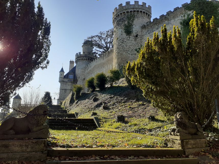 Le château de Veauce dans l'Allier