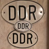 DDR, Deutsche Demokratische Republik pour République démocratique allemande (RDA) en français