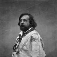 Portrait de Théophile Gautier par Nadar