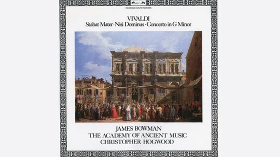 Vivaldi, Stabat Mater, Nisi Dominus, Concerto en sol mineur, Jomes Bowman, The Academy of Ancient Music, Christopher Hogwood - L'Oiseau-Lyre