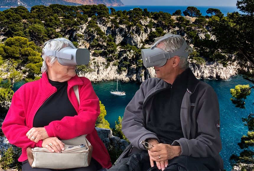 Expériences de réalité virtuelle avec l'association FEEL U