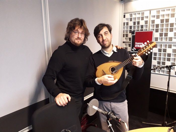 Vincent Beer-Demander et Sébastien LLinarès 7/11/19 studio 361 France Musique