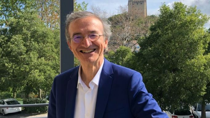 Hervé Mariton , maire de Crest dans la Drôme