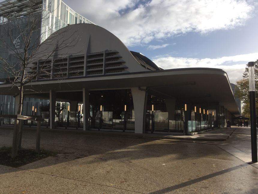 La halle Boca a conservé sa forme d'origine.