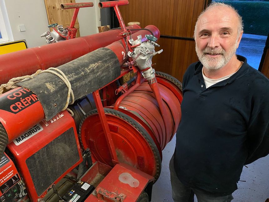 Daubensand, Jean-Pierre Wickersheier, amicale des pompiers