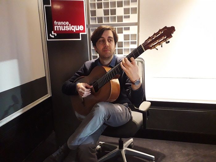 Sébastien LLinarès, studio France Musique, fin oct. 2019