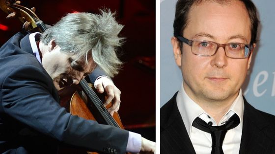 Le violoncelliste Jérôme Pernoo et le compositeur Guillaume Connesson ©Getty - Rémy Gabalda / Stéphane Cardinale - Corbis