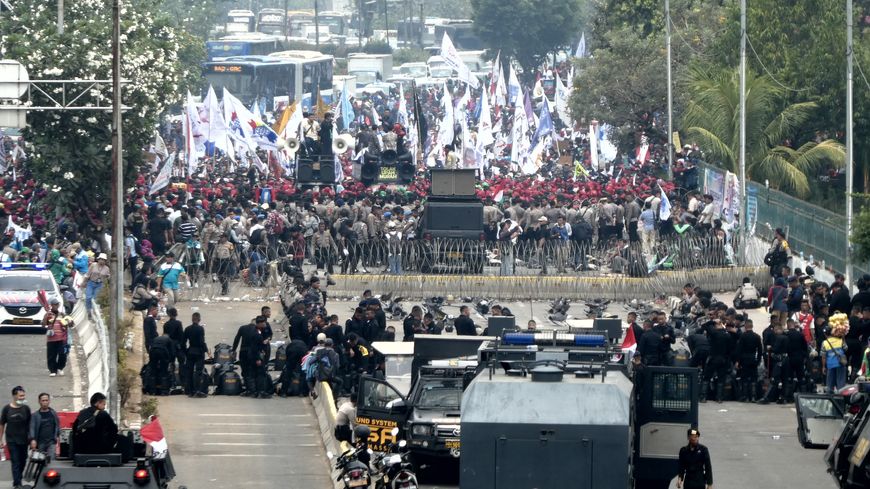 Manifestation, le 02 octobre 2019, Jakarta