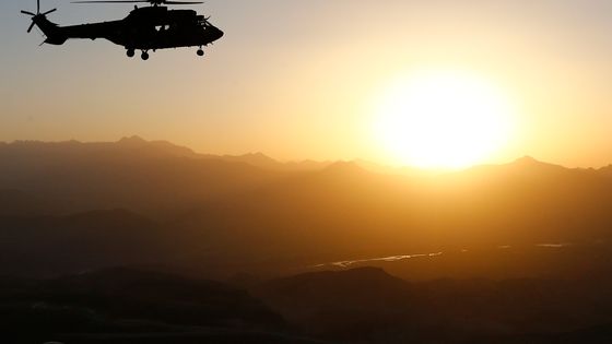 Hélicoptère français au Mali ©AFP - Alexander Kein