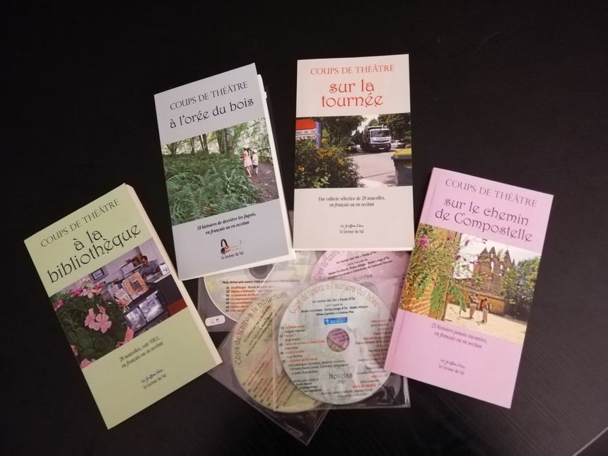 Nouvelles publiées par Le Lecteur du Val et disponibles avec enregistrement CD