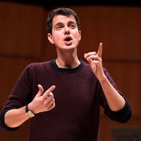 Le contreténor Philippe Jaroussky en 2013 à la Philharmonie de Cologne, Allemagne