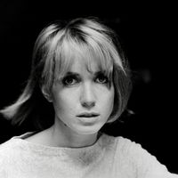 L'actrice Bulle Ogier dans les années 60.