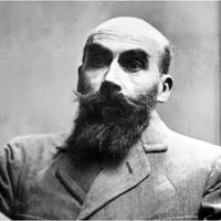 Henri-Désiré Landru lors de son procès à Paris en novembre 1921