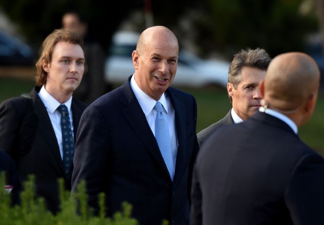 Gordon Sondland à son arrivée pour son audition au Congrés