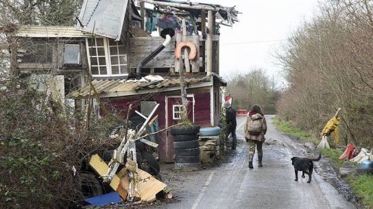 Les routes bloquées de Notre-Dame-des-Landes. (SEBASTIEN SALOM GOMIS/SIPA) ©AFP - Sébastien Salom Gomis