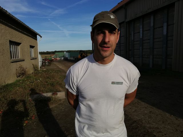 Christophe Robin, éleveur de volailles