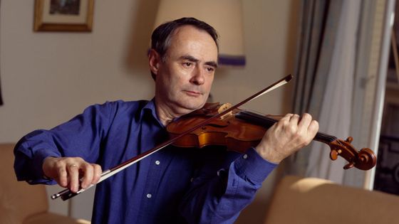 Le violoniste Gérard Poulet en 1997 ©Getty - Louis MONIER/Gamma-Rapho