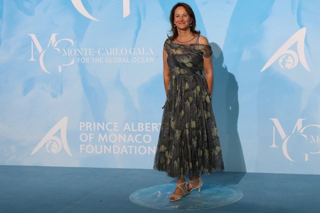 Ségolène Royal à Monaco, lors du Gala des océans, le 26 septembre 2019.