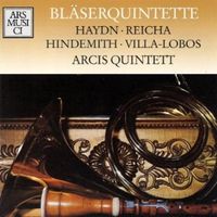 Quintette à vent en Ré Maj op 91 n°3 : Adagio - pour flûte traversière clarinette hautbois cor et basson