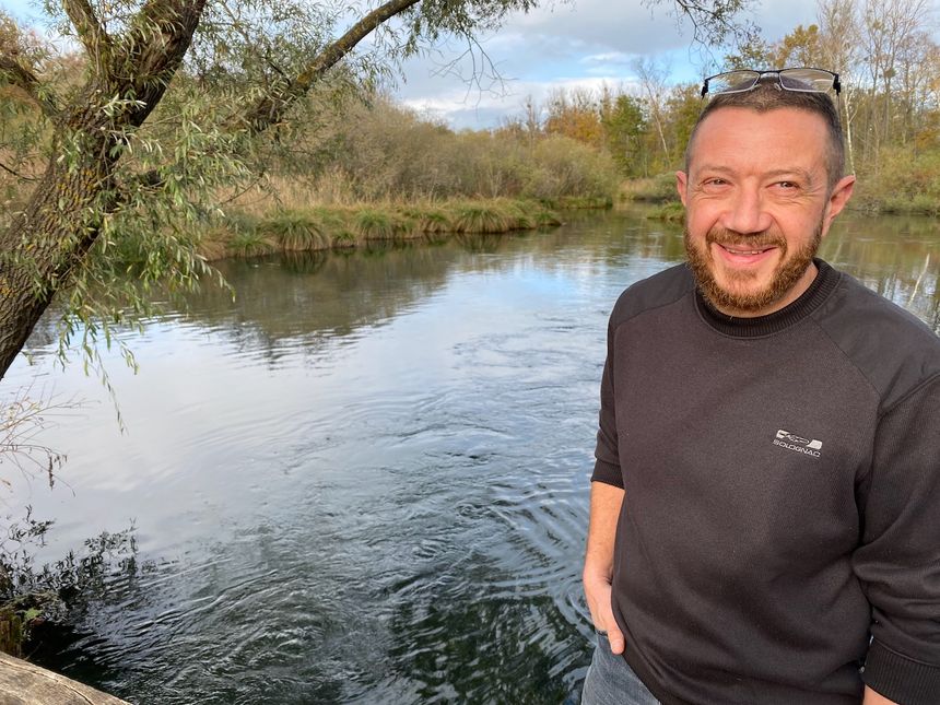 Daubensand, Christophe Bronn, plongeur, naturaliste...