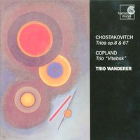 Trio n°2 en mi min op 67 : Allegro con brio - pour violon violoncelle et piano