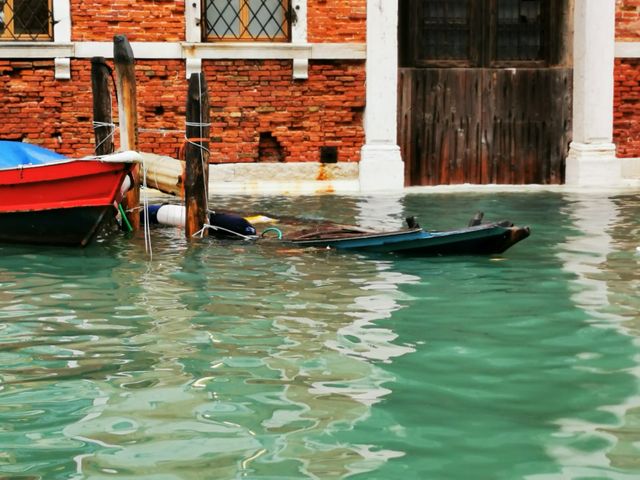 Venise sous les eaux vue du palais de la Comtesse Chiara Modica Donà Dalle Rose