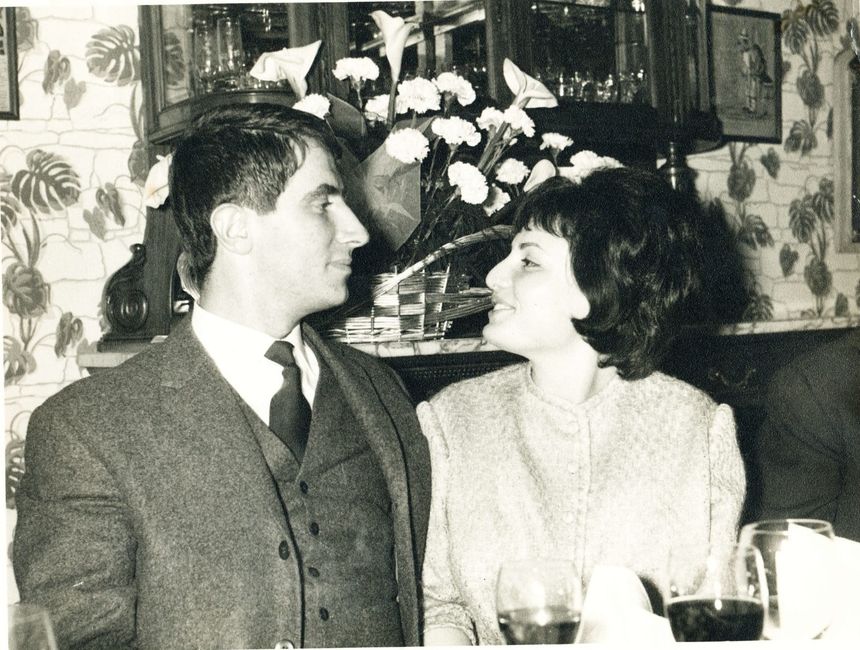 Jack Lang et son épouse Monique