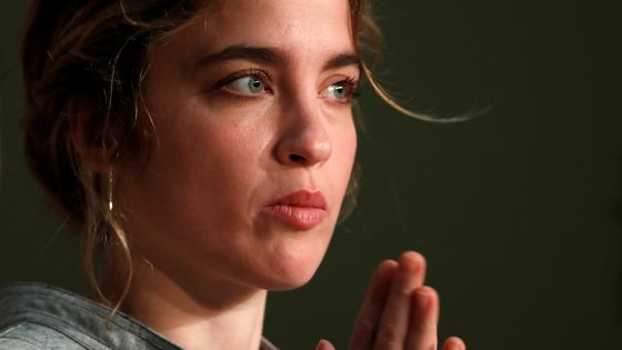 L'actrice française Adèle Haenel lors d'une conférence de presse à l'occasion de la 70e édition du Festival de Cannes. (20/05/17) ©AFP - Laurent EMMANUEL