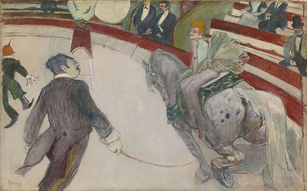Henri de Toulouse-Lautrec Au cirque Fernando : Ecuyère 1887-1888 huile sur toile 103,2 x 161,3 cm Chicago, The Art Institute of Chicago